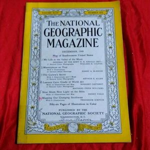 Vintage National Geographic Magazine December 1948